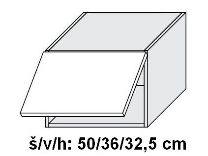 Quantum W4B/50 skříňka horní výklopná