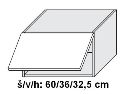 Quantum W4B/60 skříňka horní výklopná