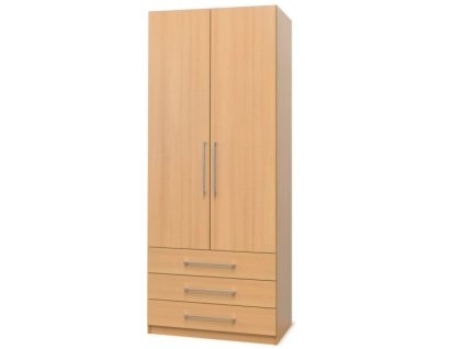 AIDA 2 skříň policová s třemi zásuvkami