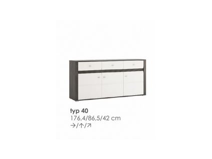 SEVILLA komoda 3D3S -  typ 40