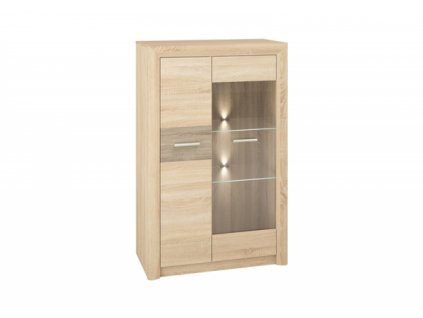 CASTEL 06/ S komoda s vitrínou