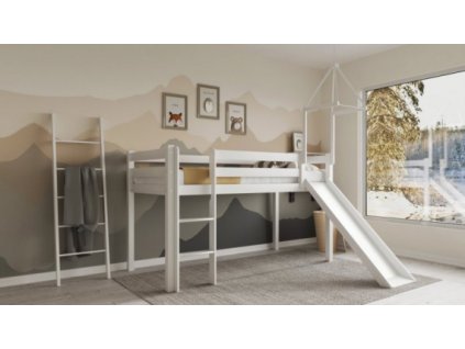 ANDY PP dětská patrová postel 90 masiv buk