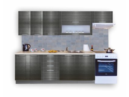 TITANIUM 240 kuchyňská sestava  korpus grey