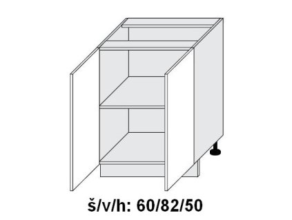 Quantum D11/60 skříňka dolní