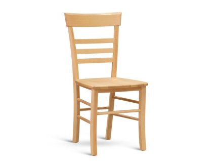 SIENA židle dřevěný sedák