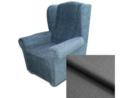 UŠÁK Standard - SKLADEM látka šedá ARTMEB 81872