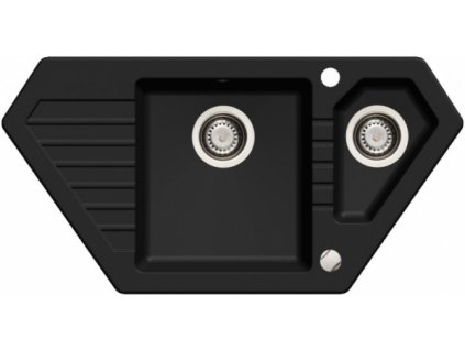 BRAVO 850.1 granitový dřez rohový