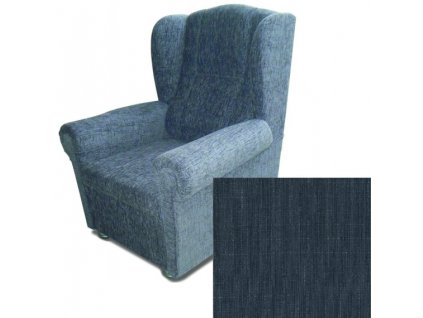 UŠÁK Vyšší 45, nosnost 140 kg - SKLADEM látka šedá ART18177