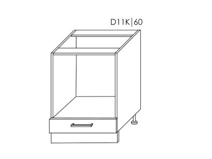 Platinum D11K/60 skříňka dolní