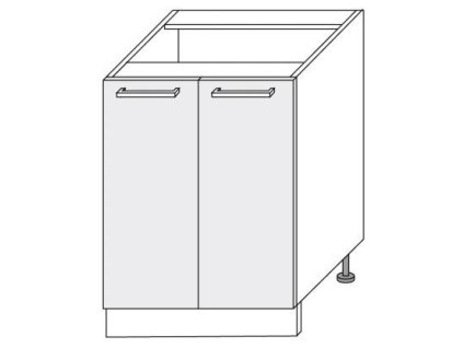 Titanium D11 60 skříňka dolní