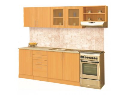 EKO 8 kuchyňská linka 240 cm  + dřez Franke