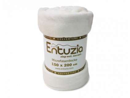 DEKA Entuzia mikroflanel bílá