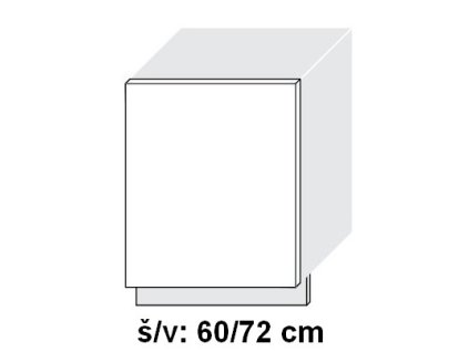 Quantum ZM/60 dvířka na vestavnou myčku