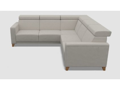 KELLY SEGM.3BF P pravý, prvek modulový trojsed s jedním bokem nerozkládací