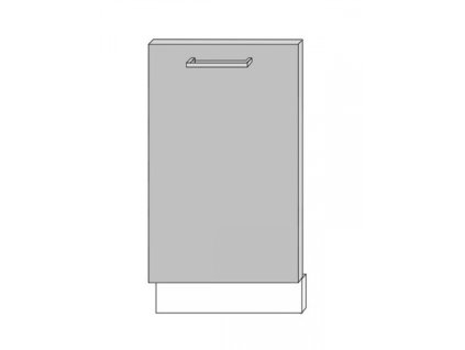 Titanium dvířka pro vestavbu ZM-45/72