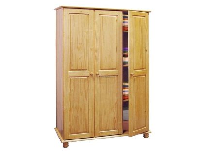 Skříň třídveřová 8863 lak