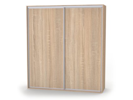 ONYX 120 - 200, výška 220 cm - skříň s posuvnými dveřmi, možnost zrcadla