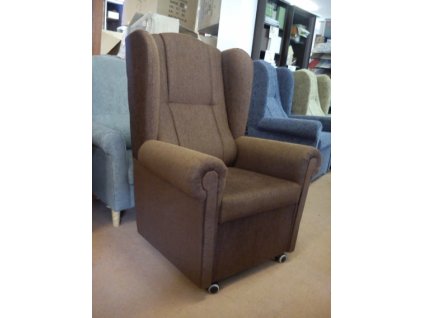 UŠÁK křeslo s kolečky Standard - výška sedu 42