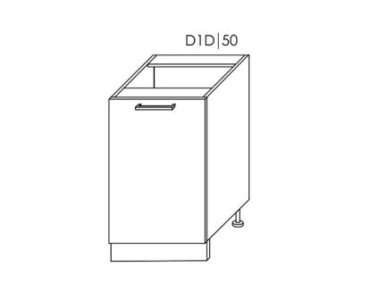 Platinum D1D/50 skříňka dolní