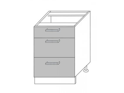 Platinum D3A/60 HETTICH skříňka dolní
