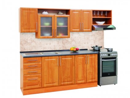 BRAVO 8 kuchyňská linka 240 cm + dřez Franke