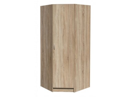 JM06 skříň šatní rohová