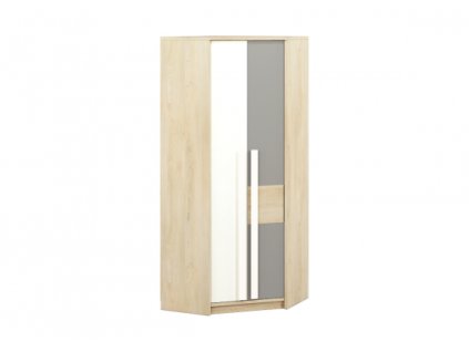 DROP 01 skříň šatní rohová