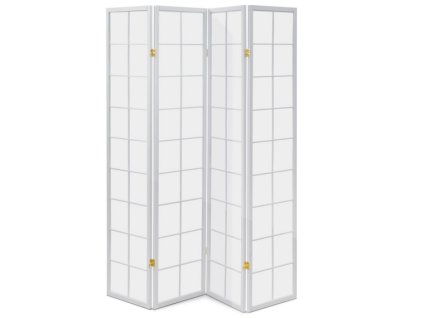 Paraván dřevěný 4 dílný, masiv
