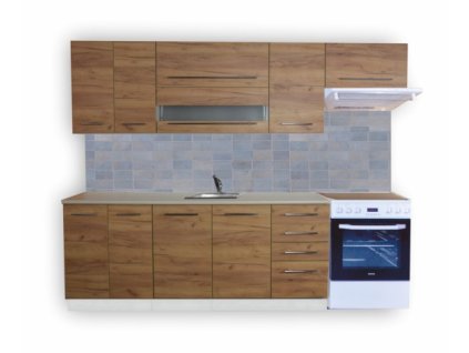 SILVER 240 kuchyňská sestava  - korpus bílý