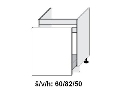 Quantum D1ZM/60 skříňka dolní