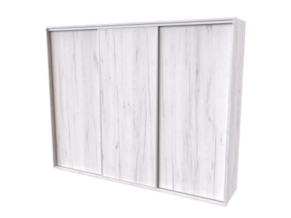 FLEXI 3 skříň š.300cm v.240cm: 3x dveře