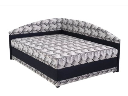 HELEN francouzské lůžko 80-100 cm, lamelový rošt, matrace Miami