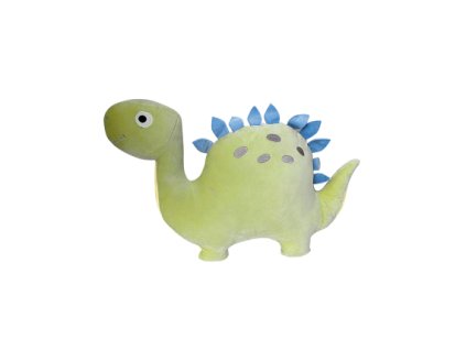 Plyšák polštářek DINO 40 cm zelený