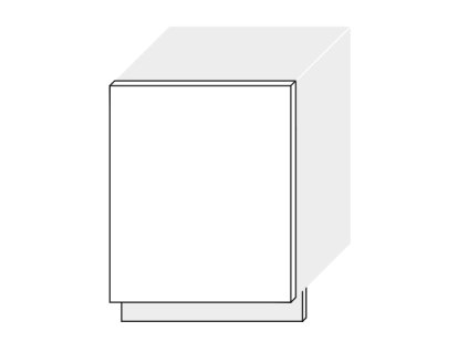 GOLD LUX ZM 60 dvířko k integrované myčce