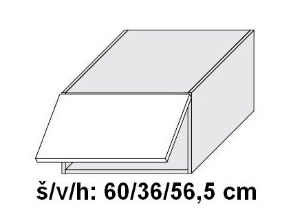 Quantum W6B/60 skříňka horní výklopná