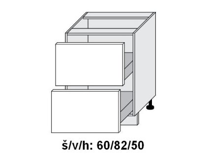Quantum D2M/60 skříňka dolní