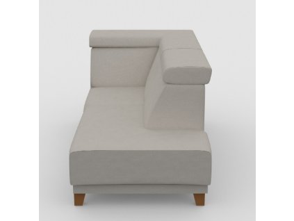 KELLY SEGM.2OT P pravý, prvek modulový otoman bez úl. prostoru