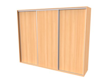 FLEXI 3 skříň š.260cm v.220cm: 3x dveře