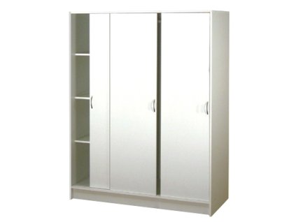 Skříň s posuvnými dveřmi 3323 bílá