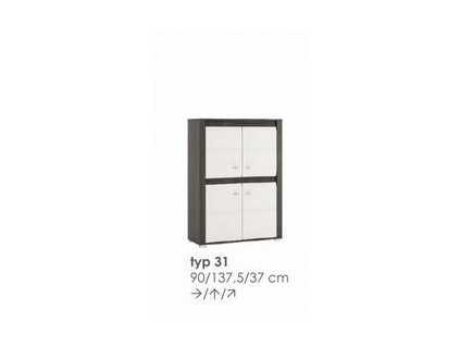 SEVILLA komoda 4D -  typ 31