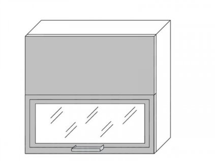 Titanium  W8BS 80 AV WKF skříňka horní