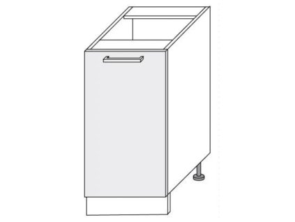 Titanium D1D 40 skříňka dolní