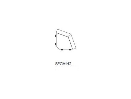 HAMPTON SEGM.H2 modulový díl rohový