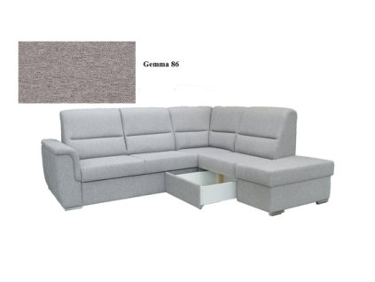 DERBY I rohová sedací souprava L/P, látka Gemma 86