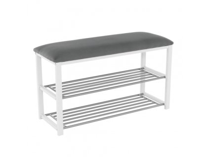 LANGELLA NEW lavice šedá / bílá