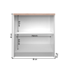 topty 16 regal rozmery nabytek kunc