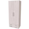 RIO 90 2D2S skříň šatní s tyčí