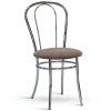 bistro zidle chrom sedak calouneny kunc
