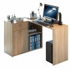 stolek pc rohovy dub kalimero