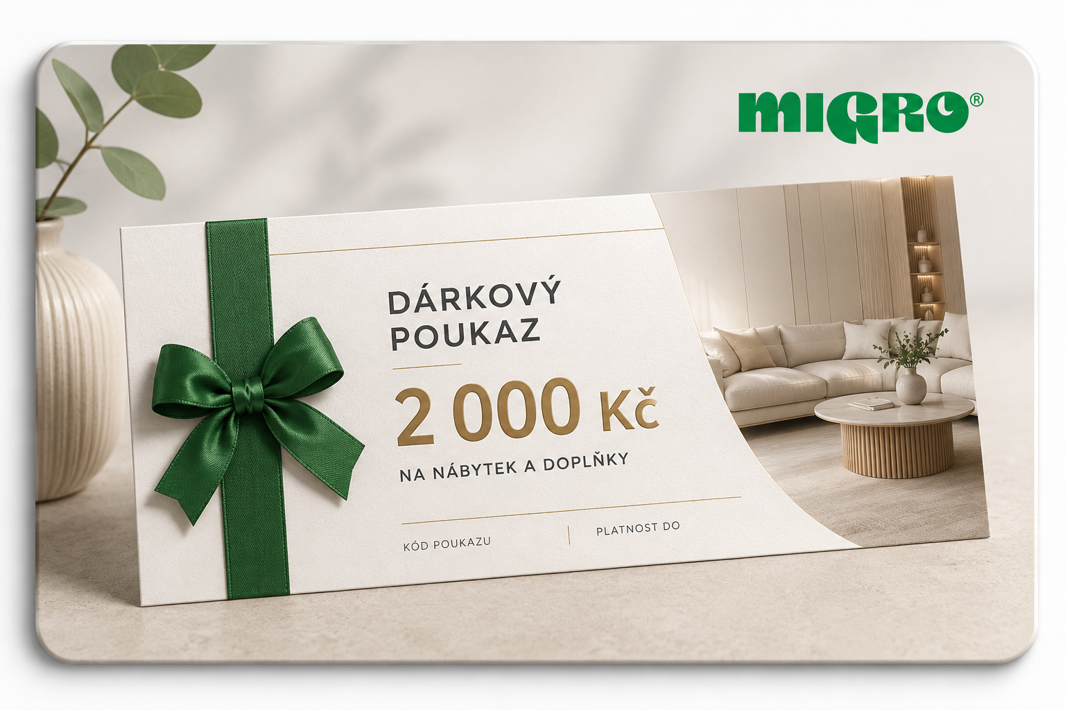 Dárkové poukazy